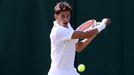 Dominic Thiem na Wimbledonu 2018