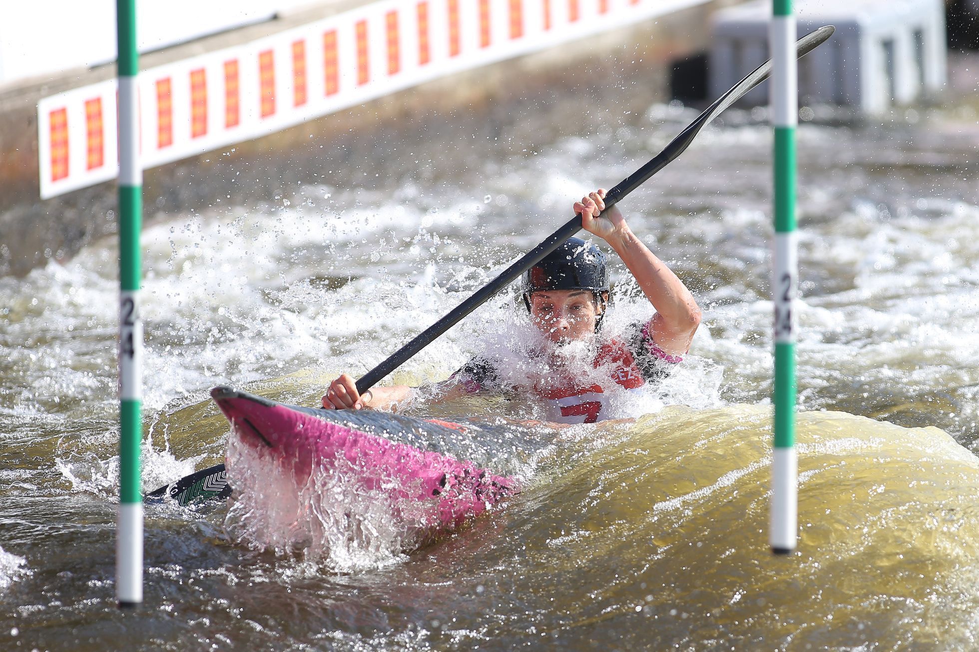 ME ve vodním slalomu 2020 v Praze: Kajakářka Veronika Vojtová
