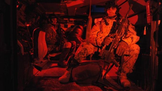 Příslušníci bundeswehru v Afghánistánu.