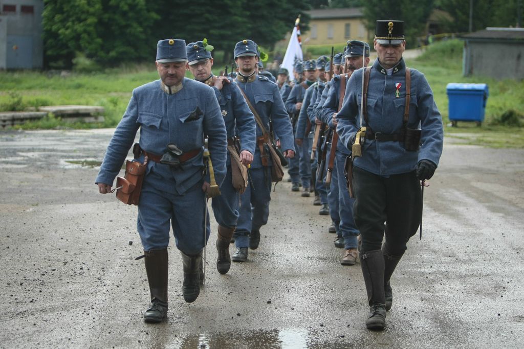 Vojenské manévry v Benešově