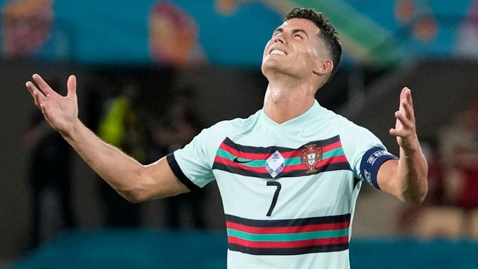 Cristiano Ronaldo po vyřazení Portugalska z Eura 2021