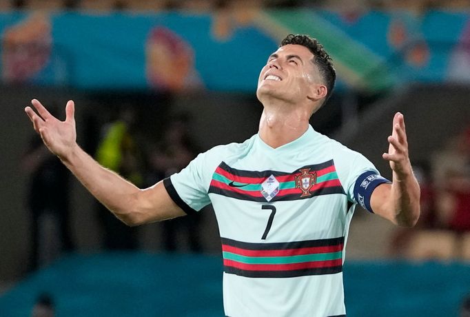 Cristiano Ronaldo po vyřazení Portugalska z Eura 2021