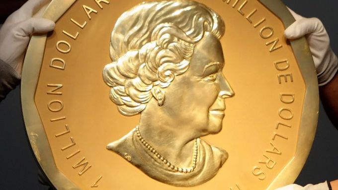 Takhle vypadá stokilová zlatá mince