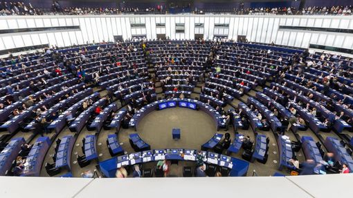 Plenární zasedání Evropského parlamentu - Ilustrační foto.