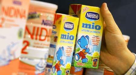 Dětské mléko Nestlé