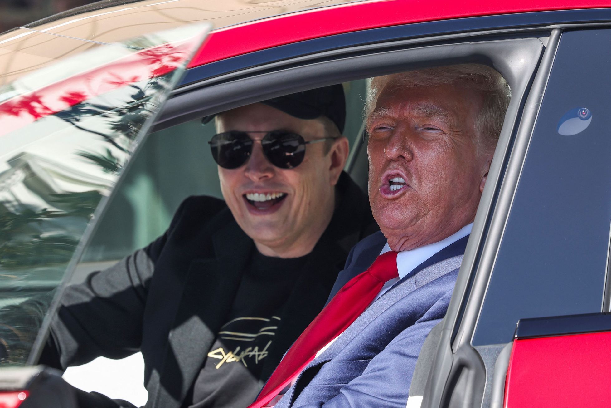 Prezident Donald Trump, Elon Musk, Tesla