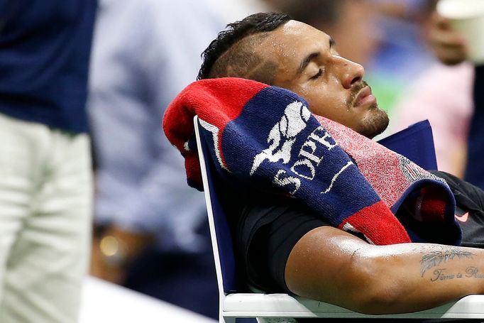 Nick Kyrgios na US Open 2015