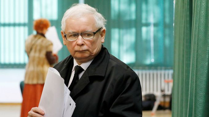 Předseda polské vládní strany Právo a spravedlnost (PiS) Jaroslaw Kaczyński.