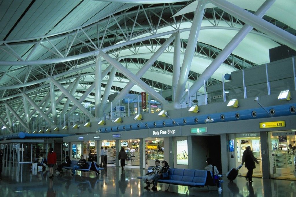 Nejhezčí letiště světa - Japonsko - "Kansai airport"