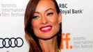 Olivia Wilde poses on the red carpet before the screening of "Third Person