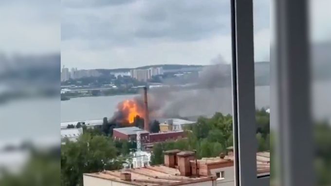 Útok n a továrnu Kupol v ruském městě Iževsk