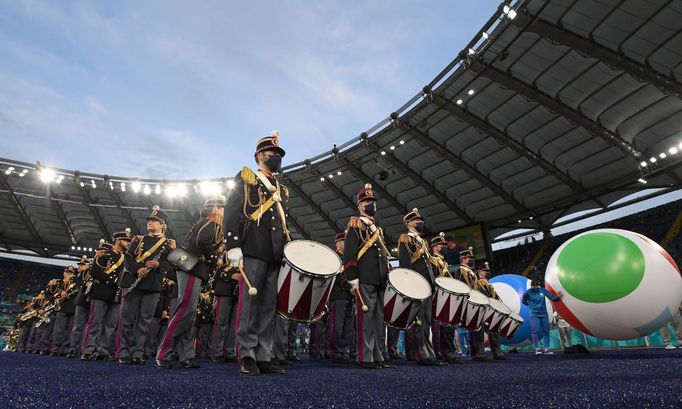 Zahajovací ceremoniál Euro 2020 v Římě