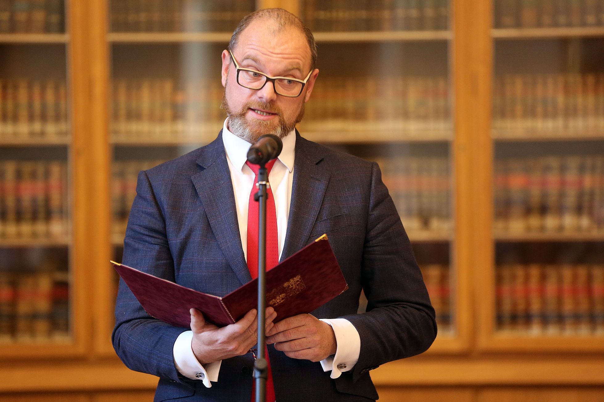 Předávání jmenovacích dekretů rektorům vysokých škol