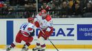 Hokejista CSKA Moskva Pavel Dacjuk v utkání KHL 2012/13 proti Lvu Praha.