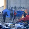 Uprchlický tábor Džungle v Calais