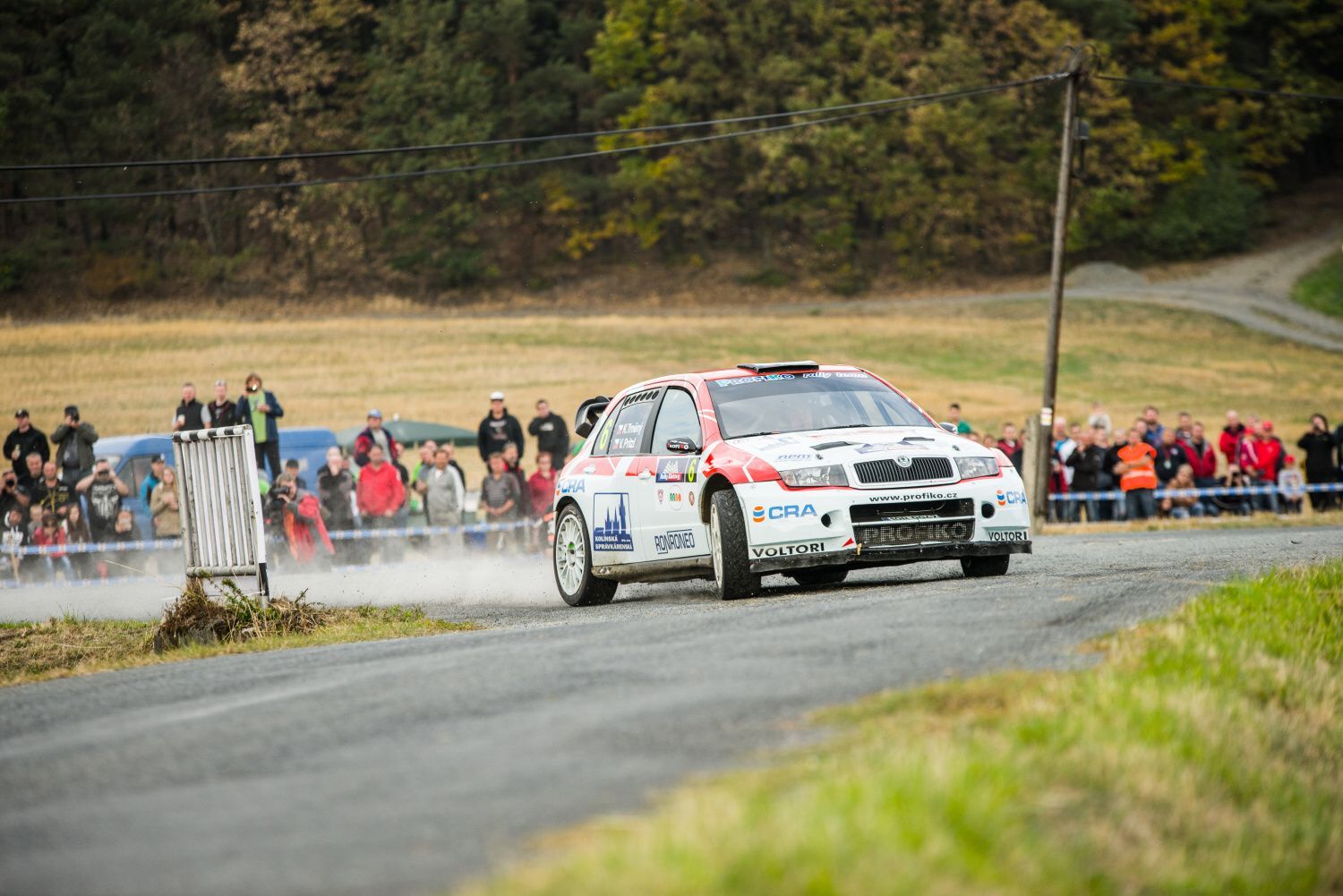 Rallye Klatovy 2015: Karel Trněný, Škoda Fabia WRC