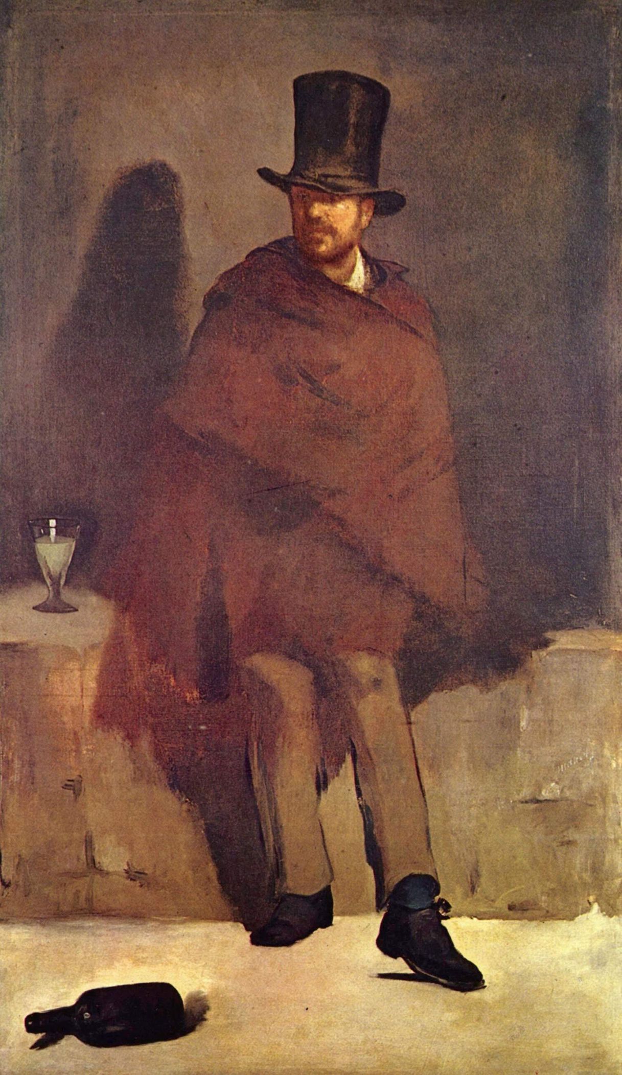 Édouard Manet: Piják absintu