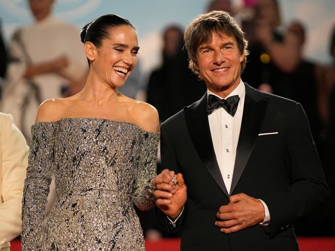 Herci Jennifer Connellyová a Tom Cruise v Cannes.