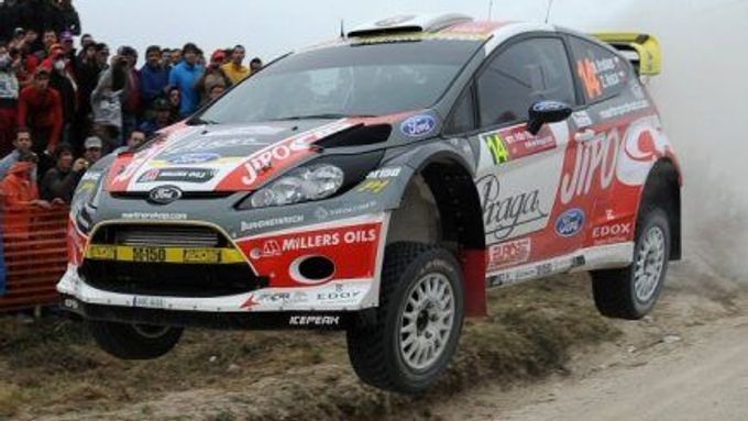 Dvojice Prokop - Hrůza (Ford Fiesta) vylepšila čtvrtým místem v Argentinské rallye dosavadní české maximum.