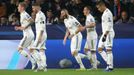 Radost Realu v zápase LM Plzeň - Real Madrid