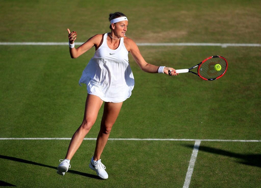 Petra Kvitová na Wimbledonu 2016