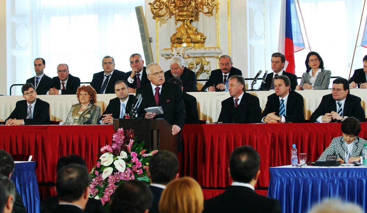 Klaus, volba, prezident, 2008