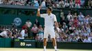 Djokovič vs. Del Potro, semifinále Wimbledonu 2013.