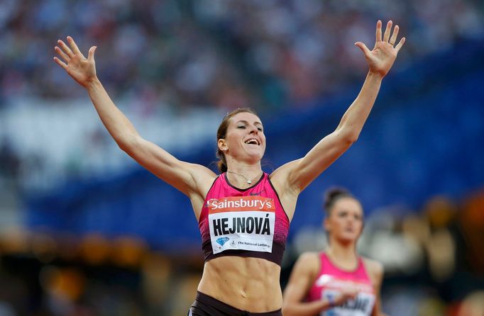 Diamantová ligy Londýn 2013: Zuzana Hejnová