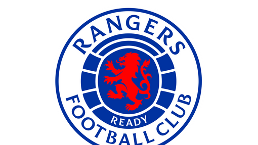 Logo fotbalového klubu Glasgow Rangers.