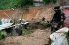 Sesuv půdy v Kolumbii zabil nejméně 13 lidí