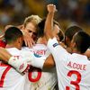Anglie slaví postup do čtvrtfinále Eura 2012