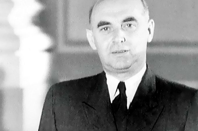 Stalinistický ideolog Václav Kopecký