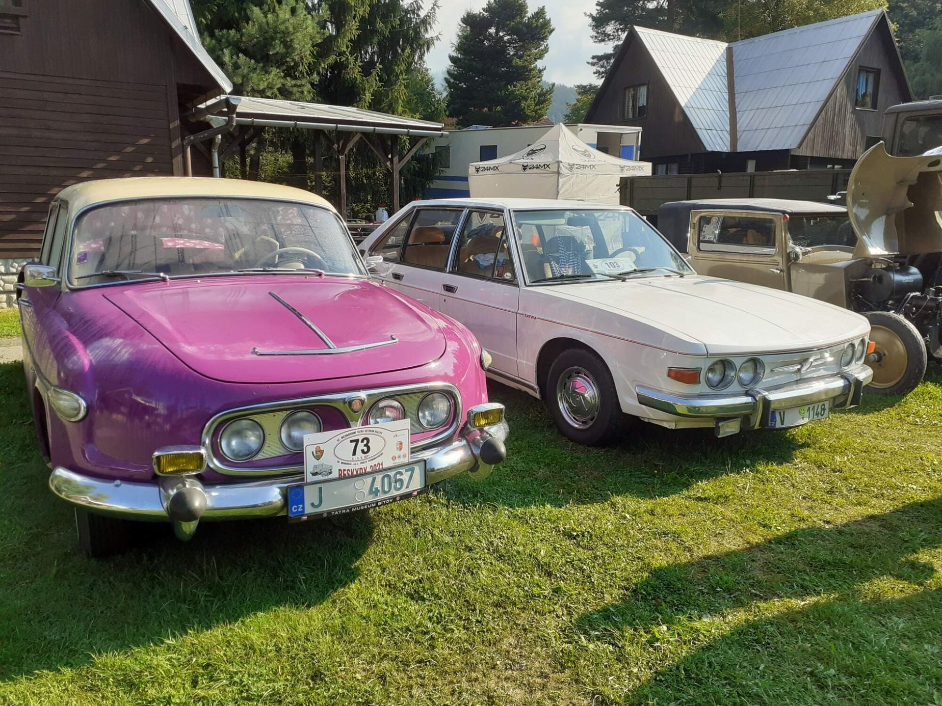 Tatra Veteran Car Club Kopřivnice sraz Tater 2021