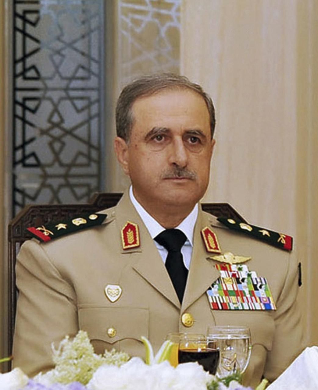 Syrský ministr obrany Dawúd Rádžiha na archivním snímku