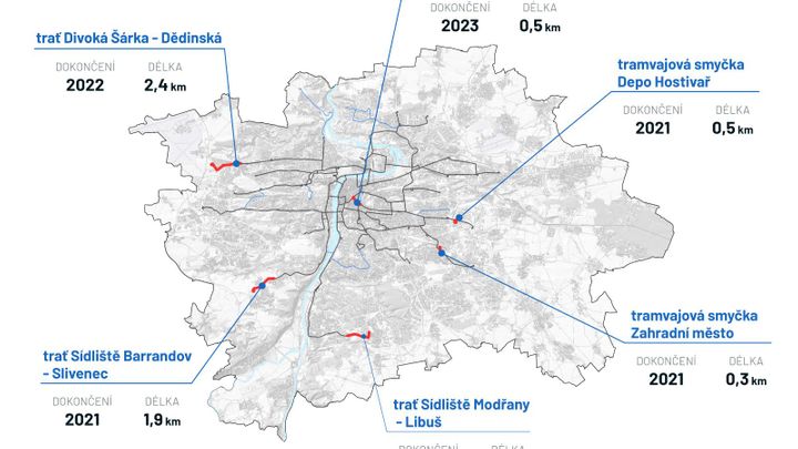 Praha chce prolomit tramvajovou dobu temna. Nová trať v metropoli nevznikla už 16 let