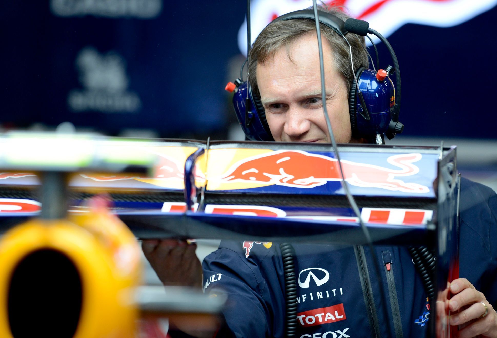 Christian Horner ve Spa 2012