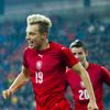 Česko-Srbsko: Ladislav Krejčí (19) slaví gól