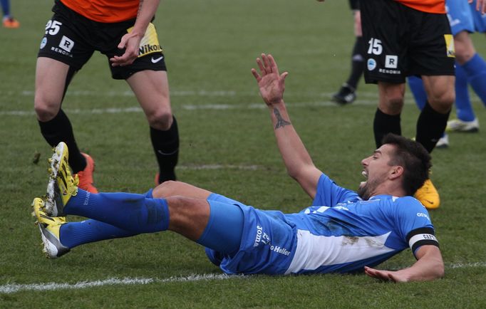 Fotbal, Gambrinus liga, Baník Ostrava - Liberec: Milan Baroš