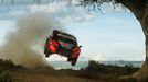 Thierry Neuville v Hyundai na trati Rallye Safari 2025