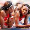 MS v atletice 2013, 400 m př. - rozběh: Lashinda Demusová a Dalilah Muhammadová