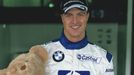 Ralf Schumacher a jeho maskot.