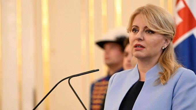 Končící slovenská prezidentka Zuzana Čaputová