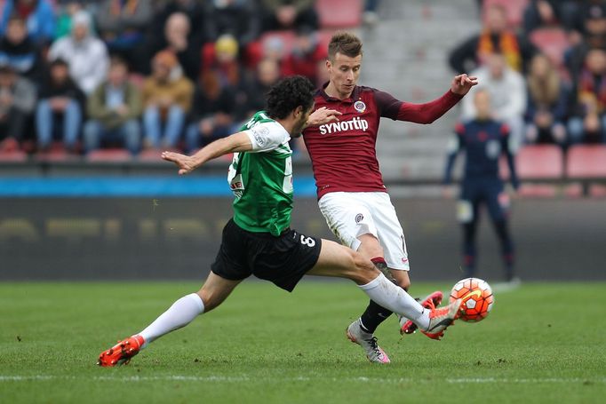 SL, Sparta-Jablonec: Lukáš Mareček - Daniel Rossi