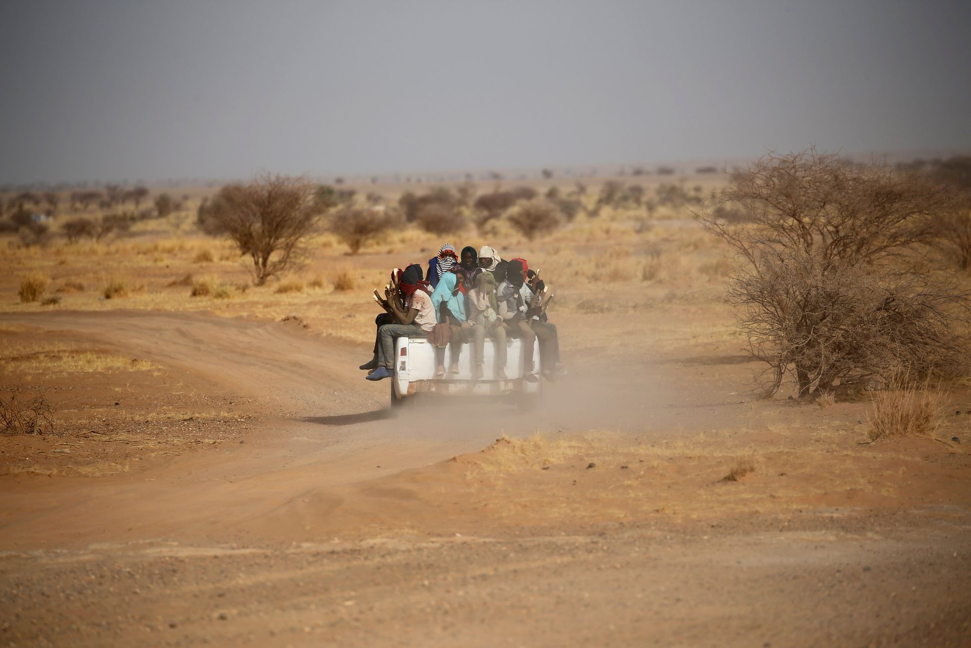 Migranti v saharském Nigeru