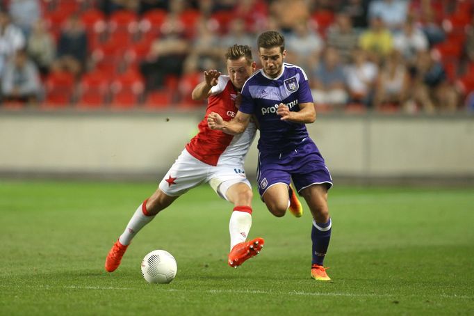 EL, Slavia-Anderlecht: Jan Bořil