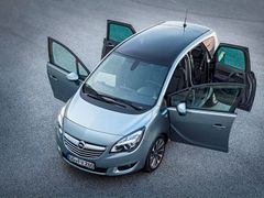 Minulá generace Opelu Meriva měla druhé dveře otevírající se proti směru jízdy a na délku měřila 4,3 metru.