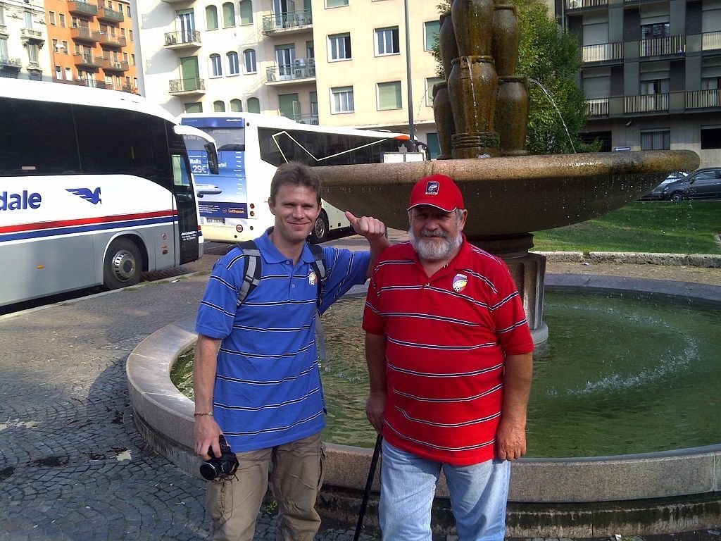 AC Milán - Plzeň (fanoušci)