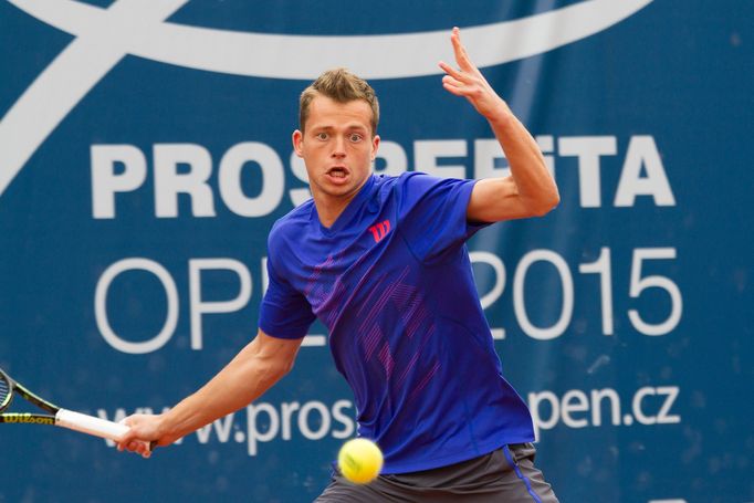 Adam Pavlásek ve finále Prosperita Open 2015