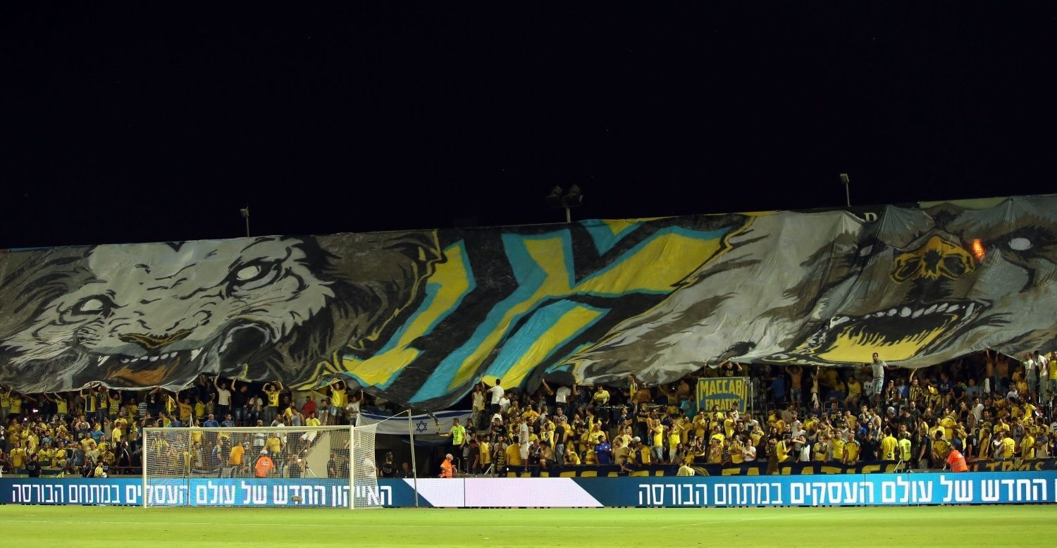 LM, Maccabi Tel Aviv-Plzeň: fanoušci Maccabi