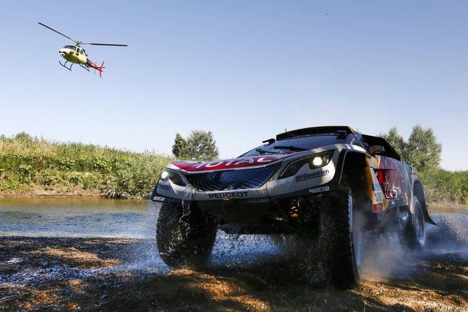 Rallye Hedvábná stezka 2017: Stéphane Peterhansel, Peugeot 3008DKR